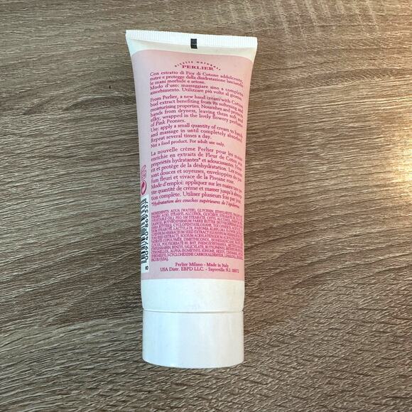 Perlier Pink Peony Lot 1 Shower Cream, 8.4 fl oz 3 Hand Cream 3.3 fl oz New Full - Picture 5 of 5